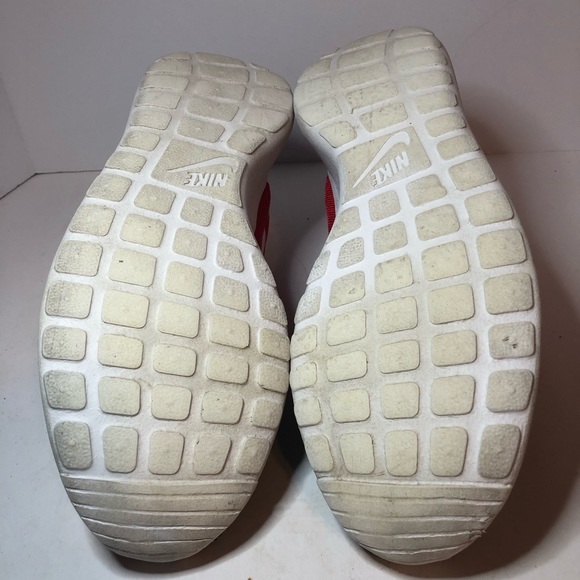 Nike Roshe Red & Grey Crazy Design Style Cross Trainers Men’s Size 8.5. - Picture 8 of 8